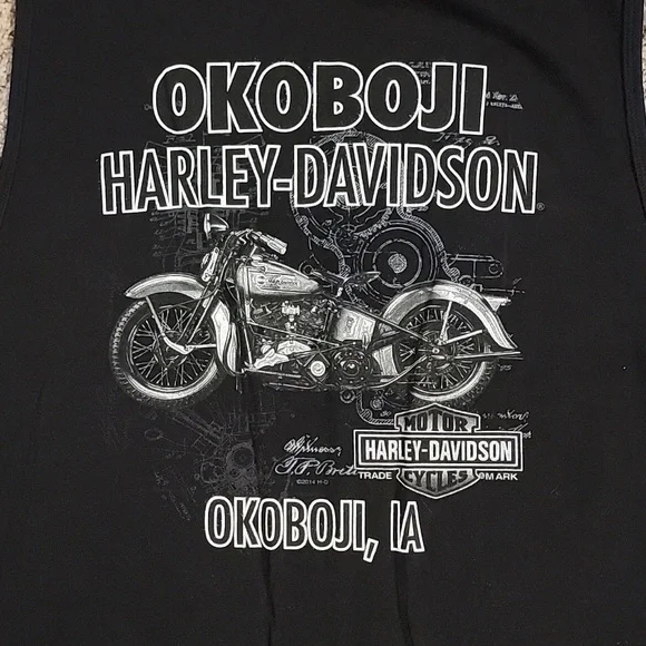 Harley Davidson tank top XL - Picture 3 of 3